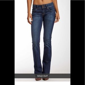 NWT Hudson Mid-rise Signature Bootcut moonshadow
